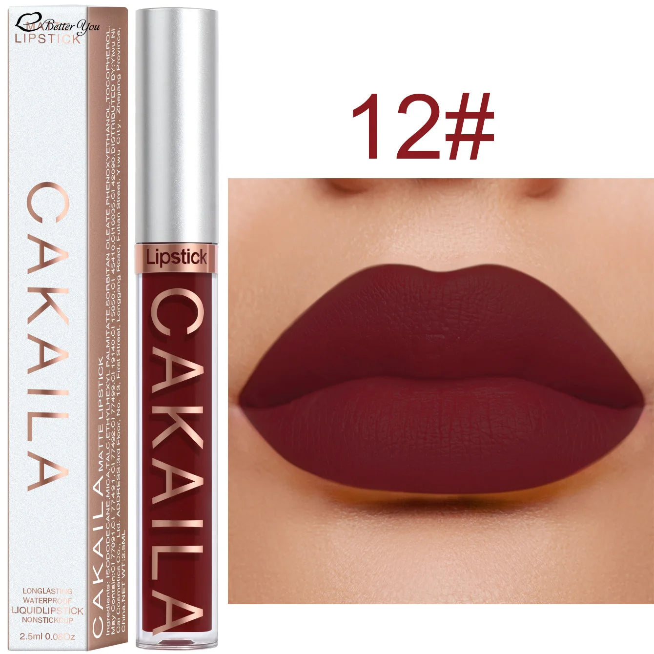 CALKAILA - Waterproof Liquid Lipsticks