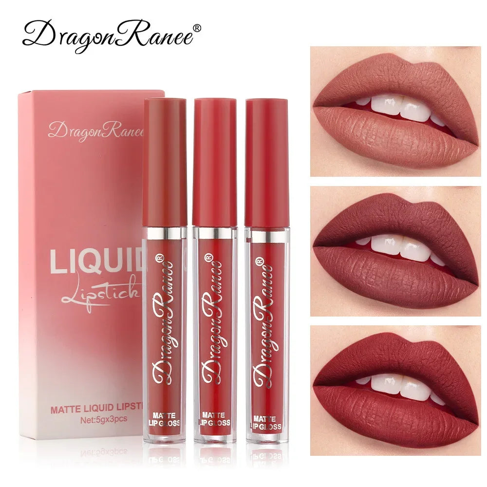 Korean Lipsticks Set Make Up For Women Beauty Cosmetics Matte Lipsticks Waterproof Long lasting The Best