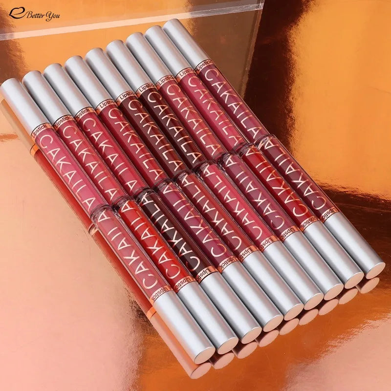 1pc/ CALKAILA 18 different Colors Waterproof Liquid Lipsticks Lip Makeup Matte Velvet Lipstick Lip Gloss Cosmetic Nude Long Lasting Non-marking